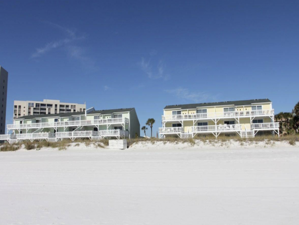 Oceanfront Townhome in Destins Gated Gulf Front South Bay Community